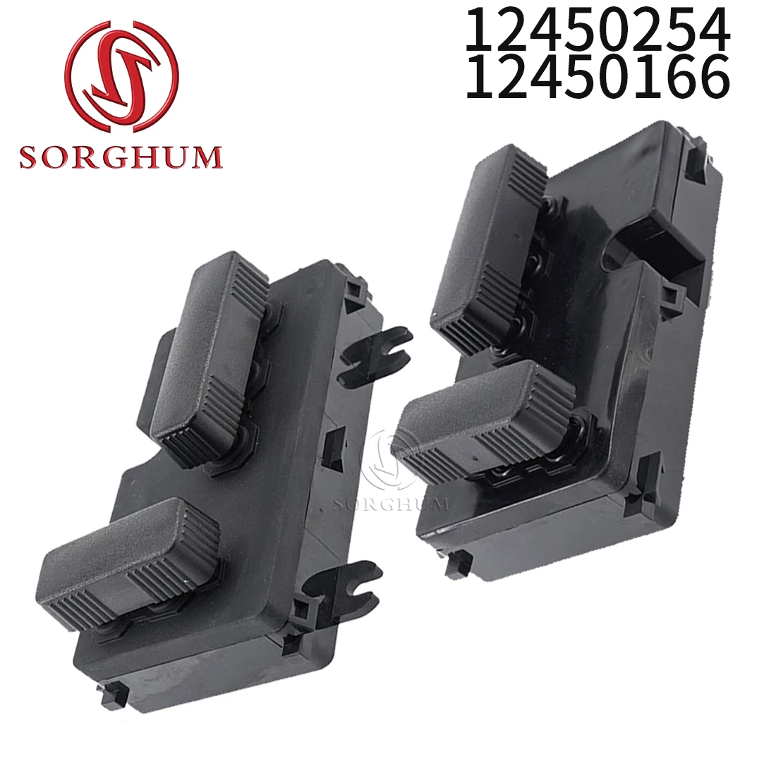 SORGHUM 12450166 12450254 For GMC Silverado Tahoe Yukon Sierra 1500 2500 Hummer H2 Right Left Power Seat Adjust Control Switch