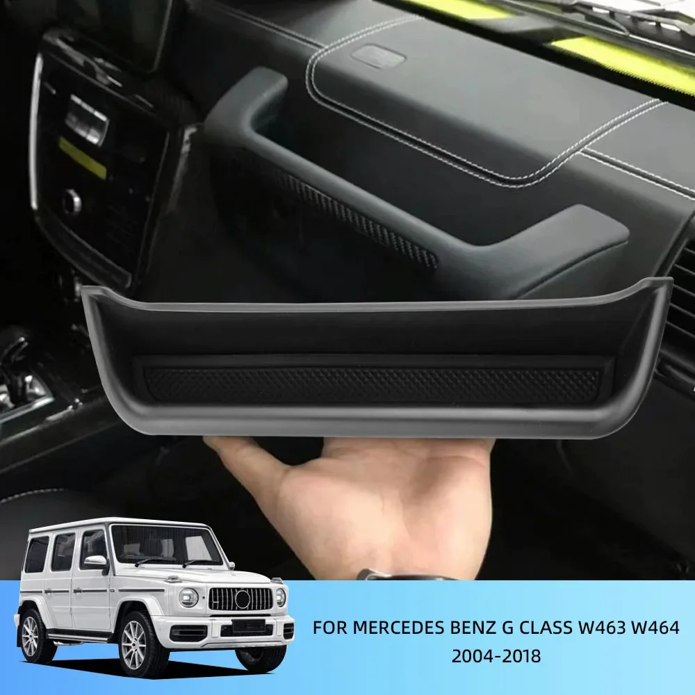 Car Copilot Seat Storage Box for Mercedes Benz G Class W463 W463A Wagon G500 G55 G63 Tray Case Organizer view 2