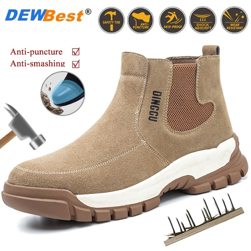 cowhide-heat-resistant-electric-welding-men's-impact-resistant-and-puncture-resistant-safety-shoes-for-welders