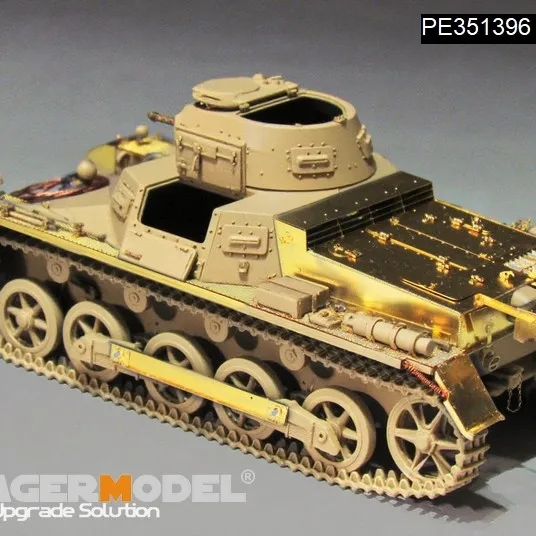 

Voyager Photo Etched Part 1/35 PE351398 WWII German Pz.Kpfw.I Ausf.B Fenders Upgrade Set(For ACADMY 13556) NOT INCLUDE TANK