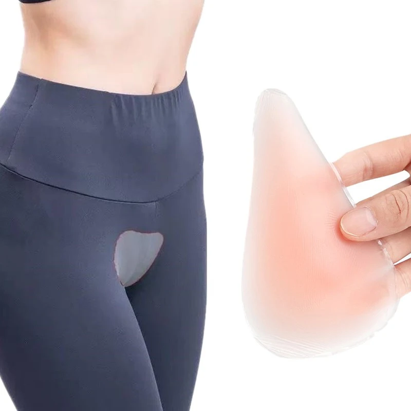 CAMEL Toe คอนซีลเลอร์ Reusable Traceless กาวที่มองไม่เห็นซิลิโคนสําหรับกางเกงขายาวผู้หญิงชุดว่ายน้ํา Activewear กันน้ํา Pad