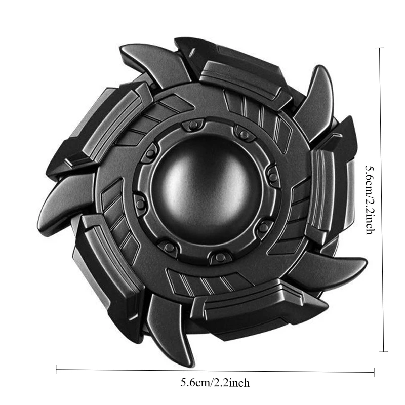 2.16''/5.6cm Mini ABS Plastic Mute Fidget Spinner Toy School Students,practitioners Anti Stress Pressure Resistant Toys Gift