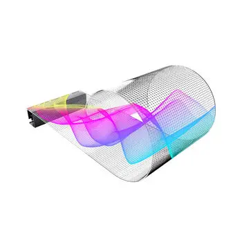 Indoor/Outdoor Flexible Transparent LED Screen Glass Film Crystal LED Display Adhesive LED Screen - view 2
