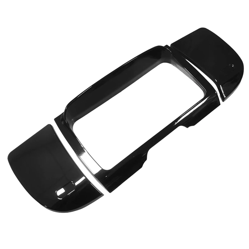 Super Sale Motorcycle Stereo Radio Trim Cover Kit for Harley Touring Glide