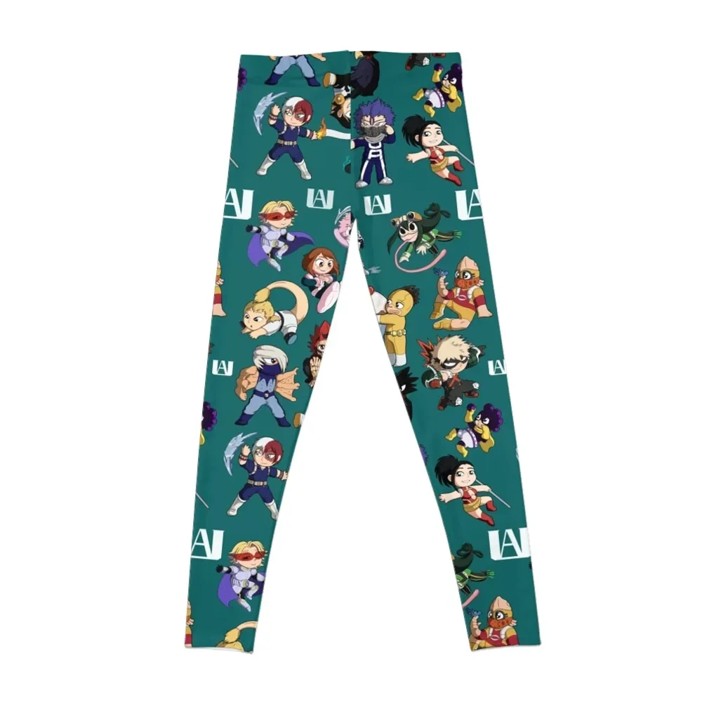 Class 1-A Plus Ultra Chibi! Leggings gym womans Jogger pants exercise clothing for for fitness Womens Leggings