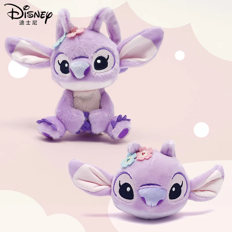 

Disney Lilo and Stitch Plush Cute Stitch Stuffed Doll Cartoon Figure Keychain Bag Charm for Girls Kids Birthday Gift Fans