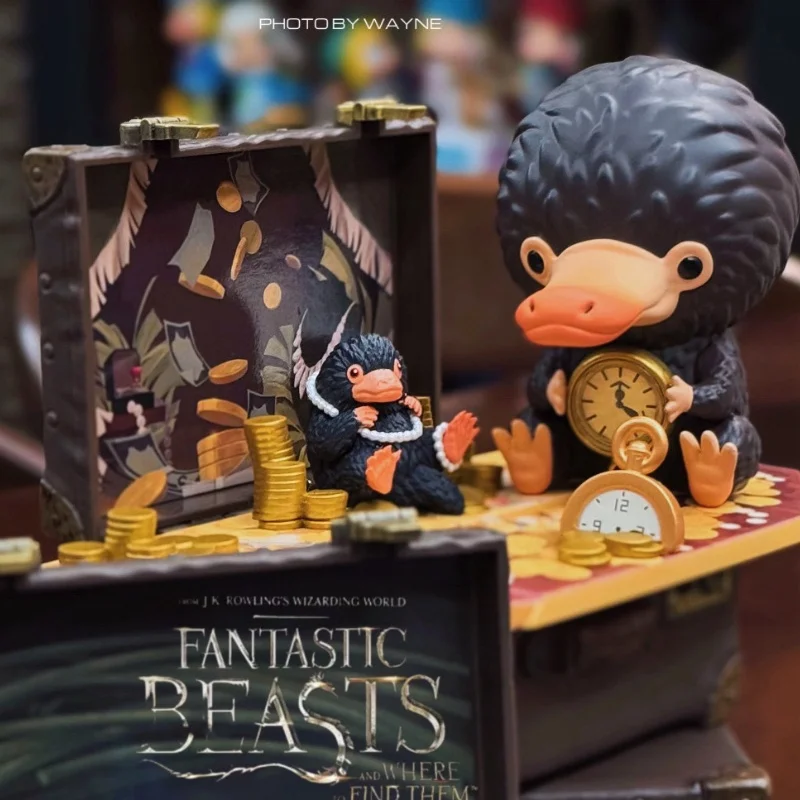 Fantastic Beasts Series Figures Mystery Box 1pc/6pcs Popmart Blind Box Action Figure Model Doll Toys Kids Trendy Gifts