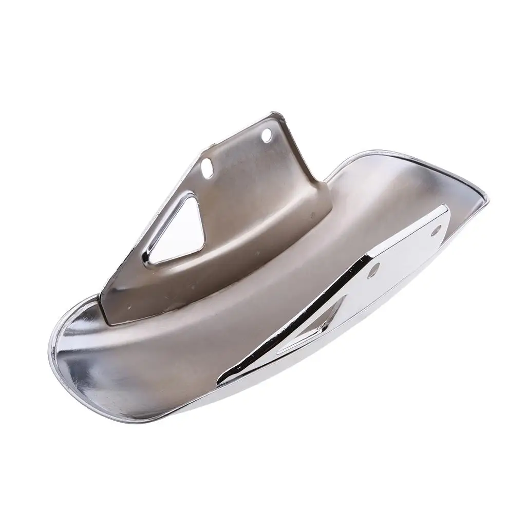 330*160*110mm Stainless Steel Front Mudguard Fender Mud Guards For Suzuki GN125 GN250 Motorcycle Motorbike Silver
