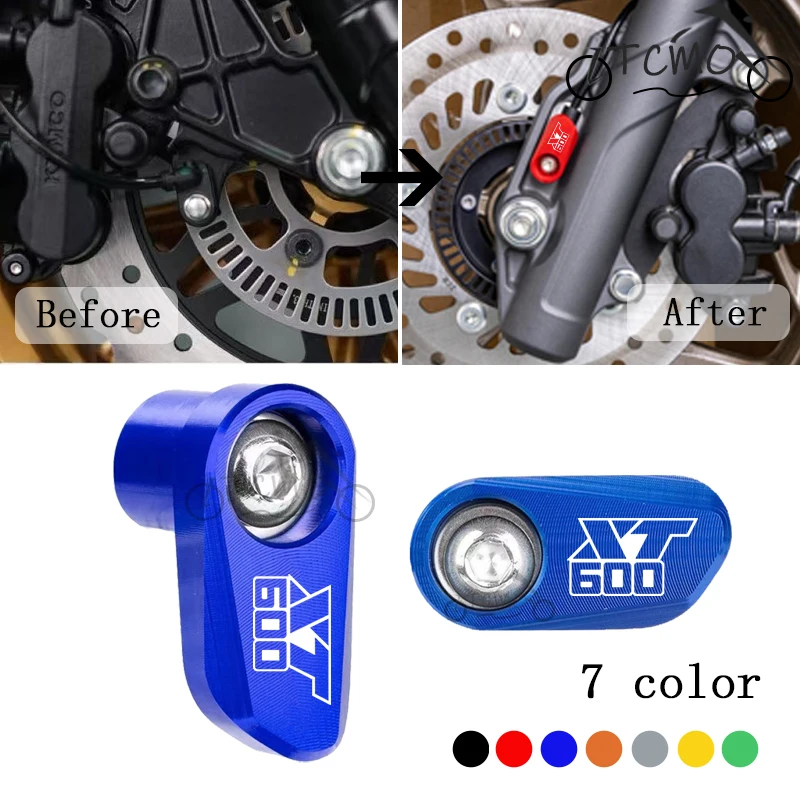New For Yamaha XT600 XT 600 XT600Z XT600E Motorcycle CNC Aluminum Rear Wheel ABS Sensor Guard Protection Cover Accessories