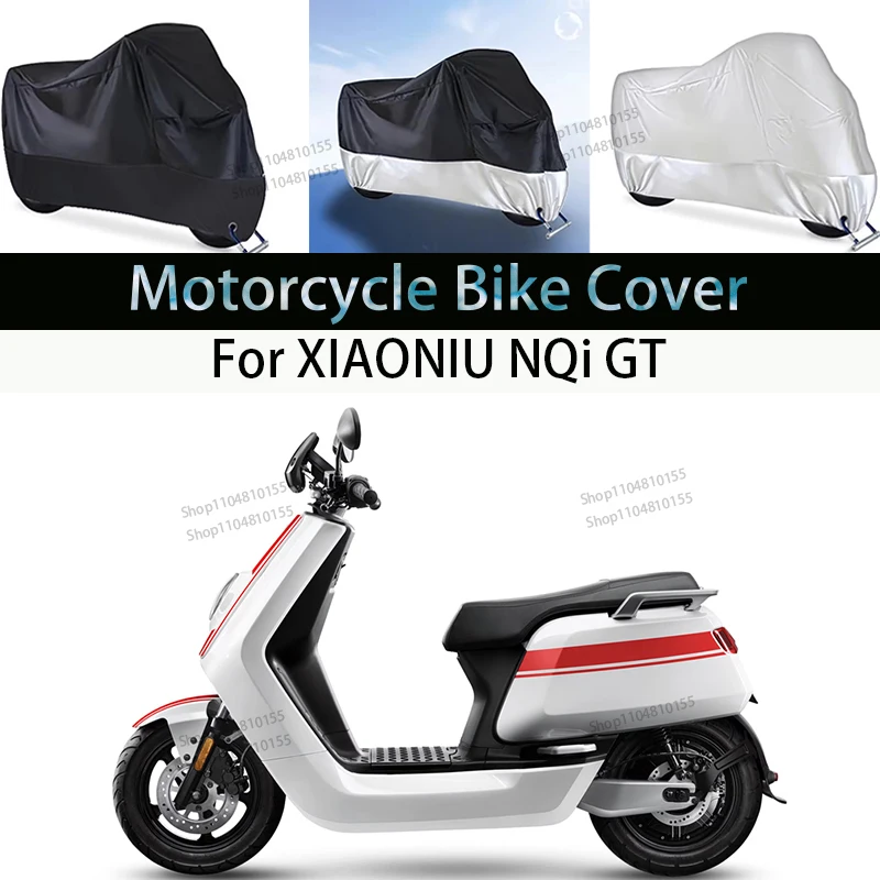 Per XIAONIU NQi GT copertura moto copertura antipioggia moto copertura UV antipolvere impermeabile cappotto copertura per scooter moto esterna per interni