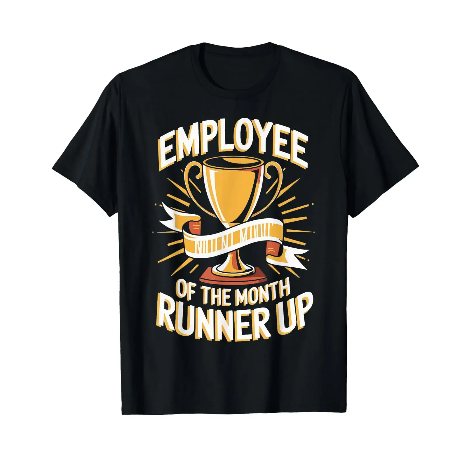 Employee Of The Month Runner Up Laborer Associate T Shirt vintage Washed Soft Slightly Casual Versatile Stretched