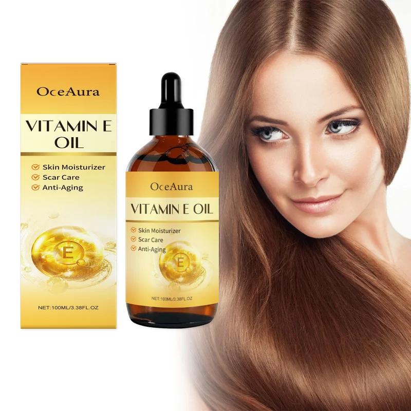 

Vitamin E Multi - effect Oil - Moisturize Skin, Hydrate Hair, Nourish Skin and Hair, Repair Dry Ends, Restore Hair Shine, 100ml