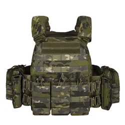 Camo Cobra Buckle Quick Release Tactical Vest, CS Tactical Tank Top, Outdoor Training