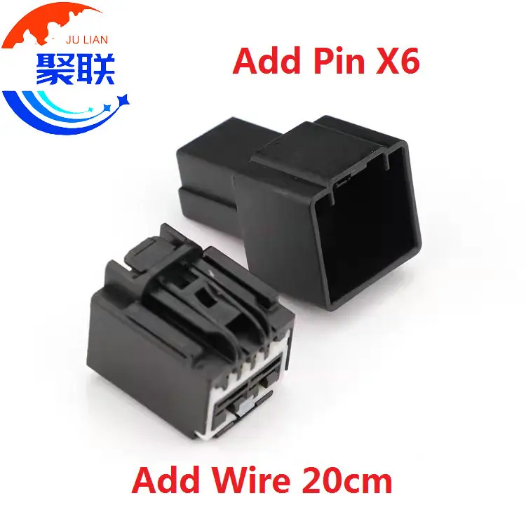 1 комплект, 6-контактный 7283-9749-30 7282-9749-30, автоматический разъем «папа-мама», проводка, вилка проводов с контактами или проводами