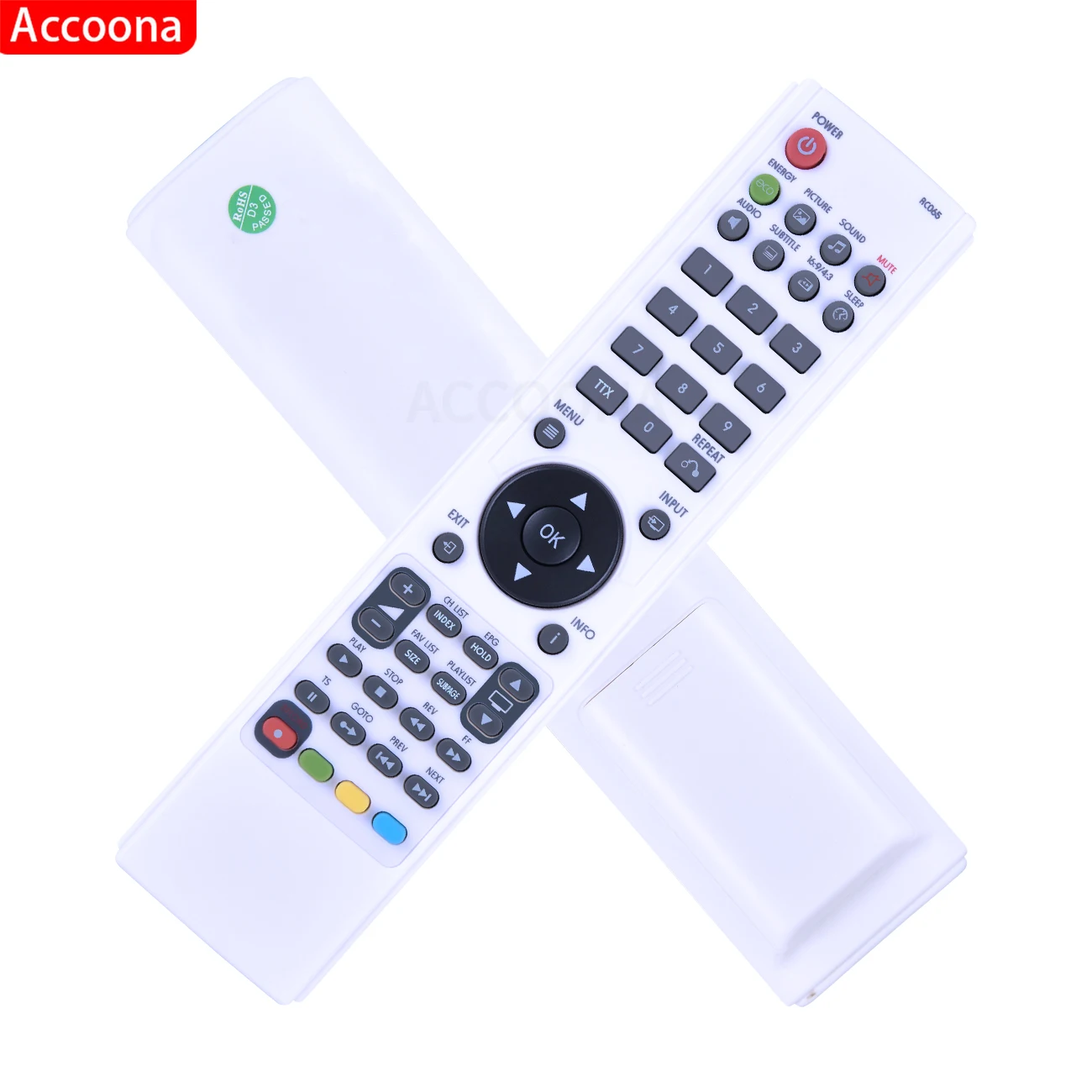 جهاز تحكم عن بعد جديد أصلي RC065 لأجهزة Blu:sens H304B22A H308BB22A H324B24A H326B22A H326B24A H326W24A تلفزيون LCD