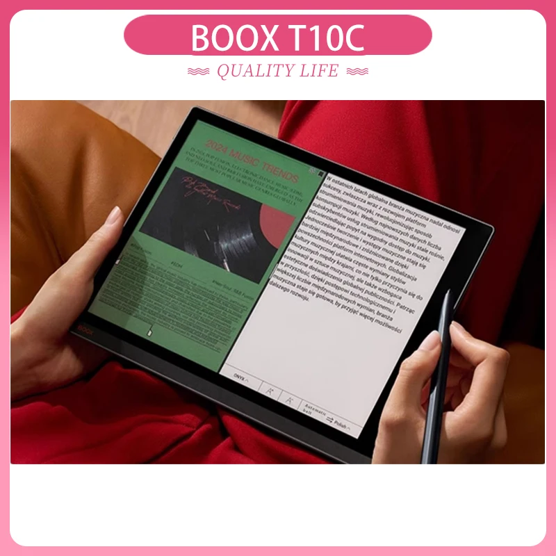 BOOX T10C E-Book Reader 10.3inch Eye Protection Flat Color Thin