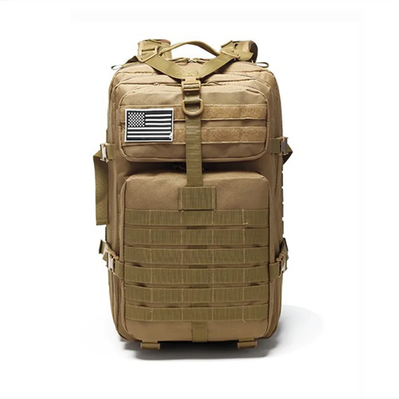 Sac à Dos Militaire DulArmy de Grande Capacité, 50 Litres, 3P, pour Randonnée, Camping, html, Nouvelle Collection 2025