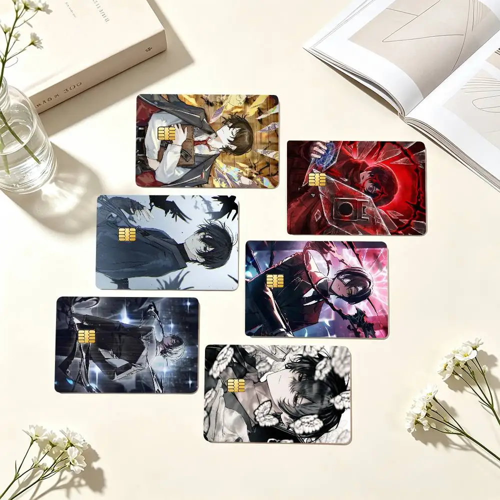 L-Limbus Company Yi Sang Credit Card HD Stickers Small Chip Waterproof Sticker Game Card Decal Gift