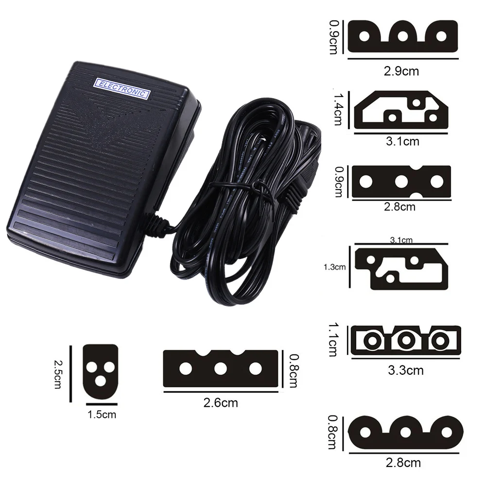 Foot Pedal Sewing Machine Switch PowerCord Speed Adjustor Controller Motor Accessories Control Electric For Brother Singer Part