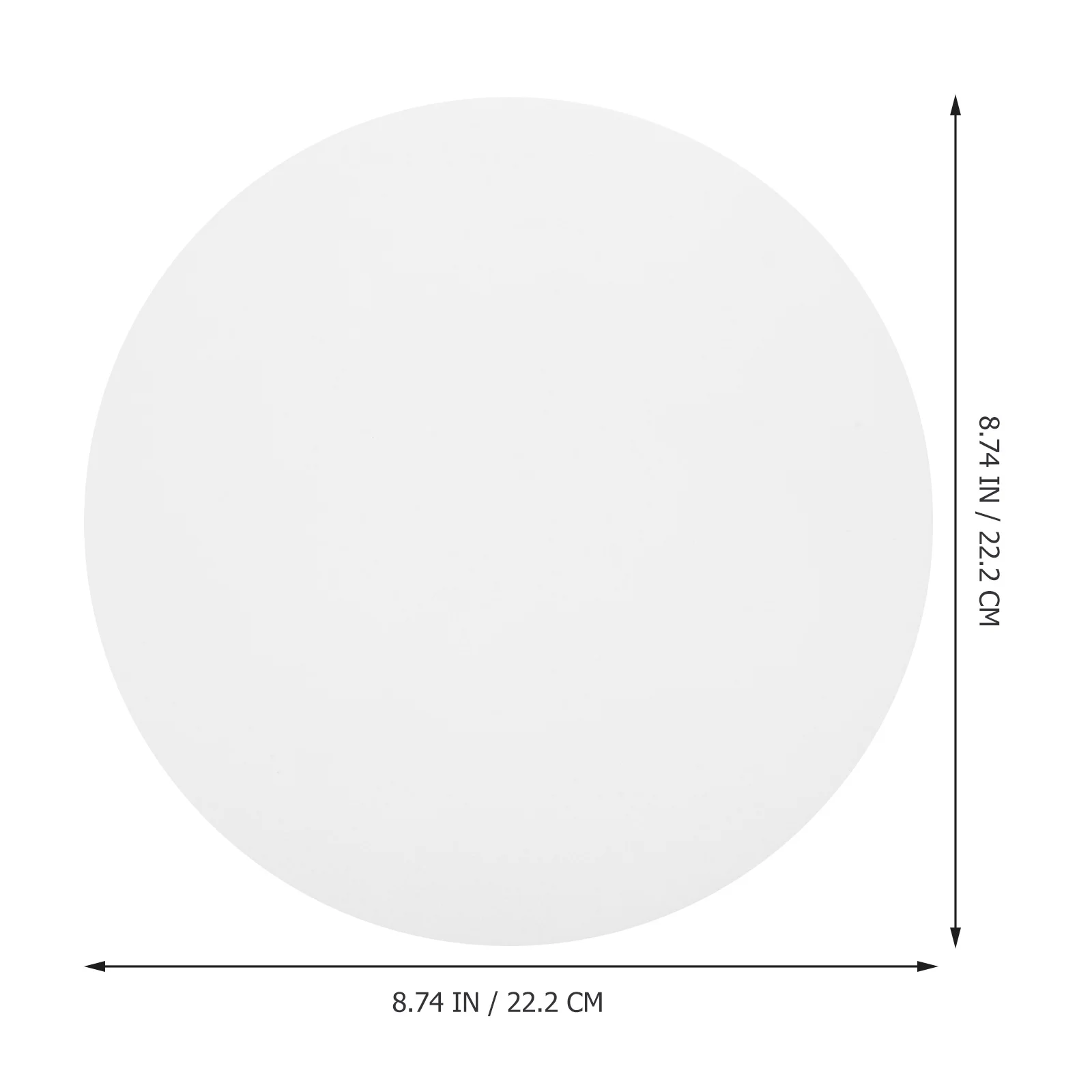 Acrylic Downlight Diffuser Panel Round Frosted Ceiling Lamp Shade Cover Soft Light Filter Recessed Lighting Cover