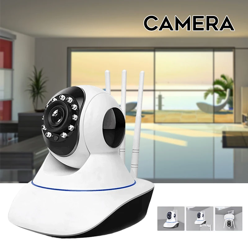 V380PRO Wireless Intelligent Camera Movable 360° HD IP Monitor For Home Bedroom Office Easy Installation