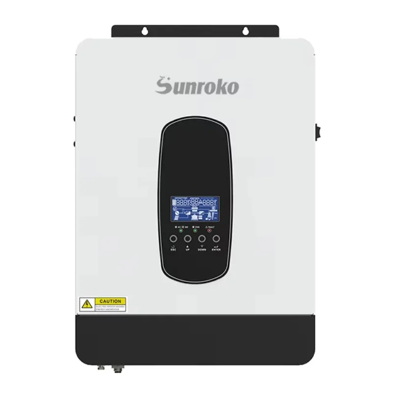 

Sunroko Off Grid Single Phase Solar Inverter 5Kw 6Kw 8Kw 10Kw 12Kw Pure Sine Wave Dc to Ac Solar Power Inverter With IP65