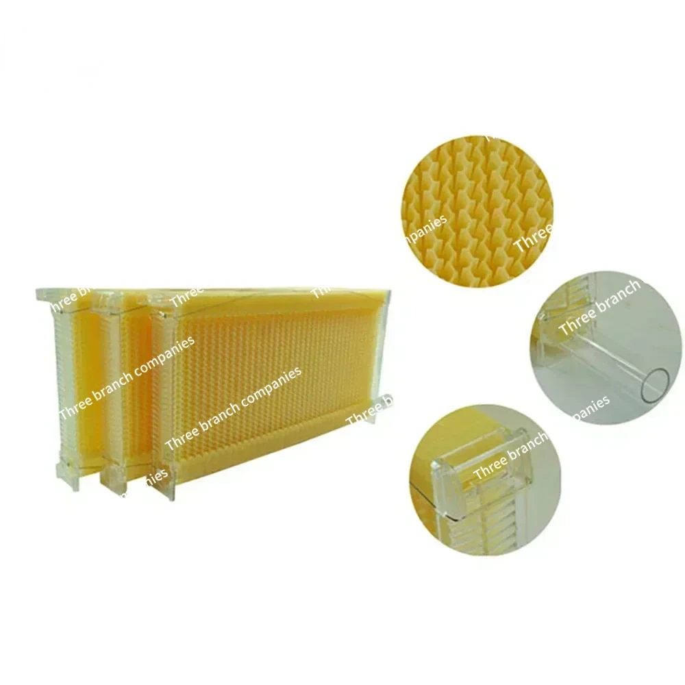 Automatic Self-Flowing Honey 7 Bee Hive Frames Set Apiculture Equipment Auto Flows Honey Beehive