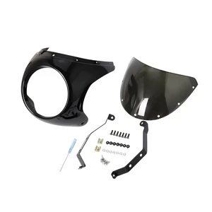 7 Zoll Lighthouse Lidschatten Motorrad Careering Front Farol Retro-Abdeckung wasserdicht 6 Hauptverkaufslaufläufe - №4