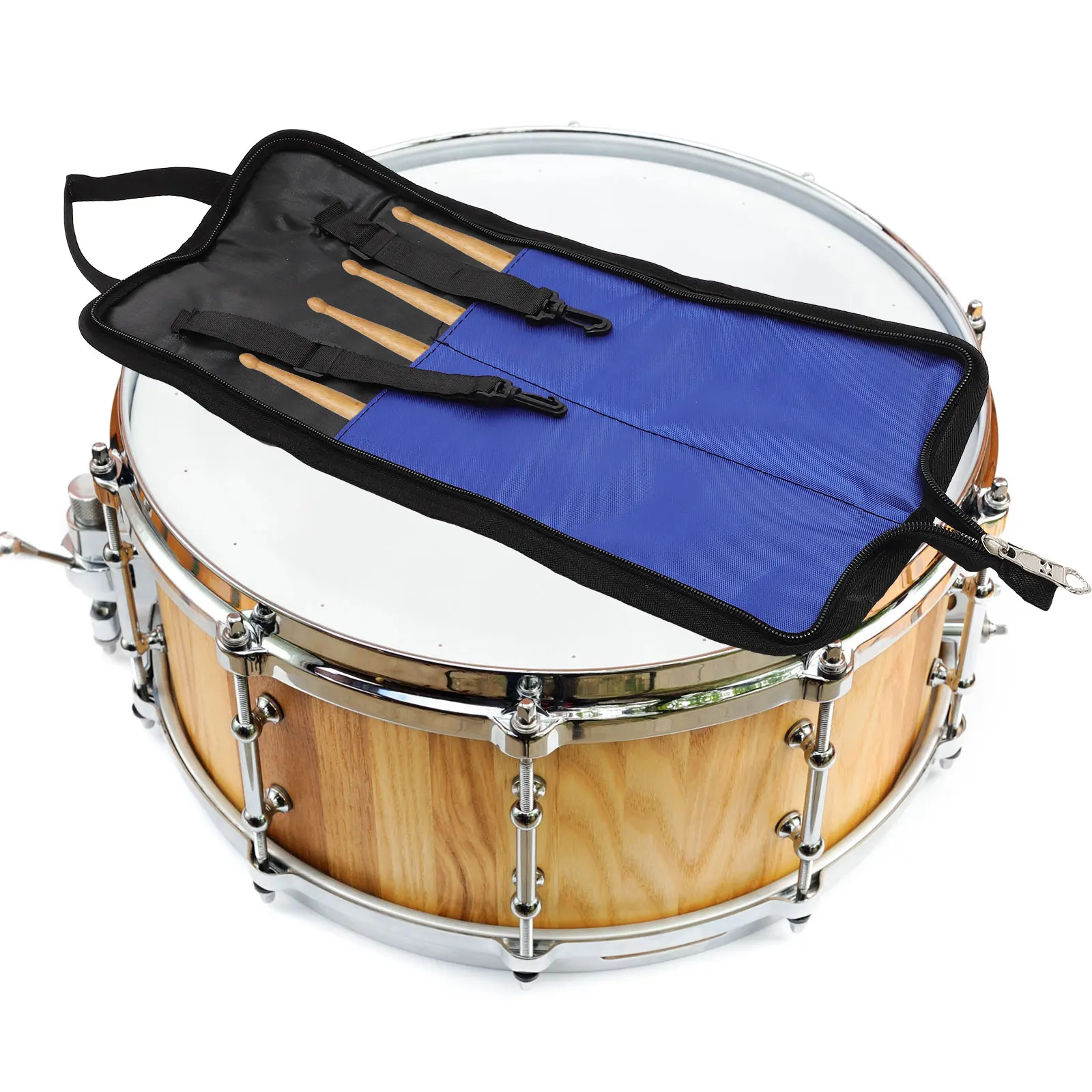 

Oxford Drum Stick Organizer Bag Portable Durable Adjustable Drumstick Storage Pouch for Carrying Drum Accessories