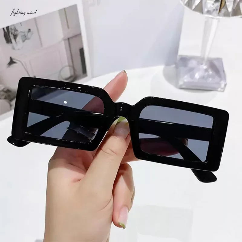 New Retro Small Frame Sunglasses Women\'s Brand Designer Jelly Color Sun Glasses Women Fashion Square Eyewear UV400 Oculos De Sol