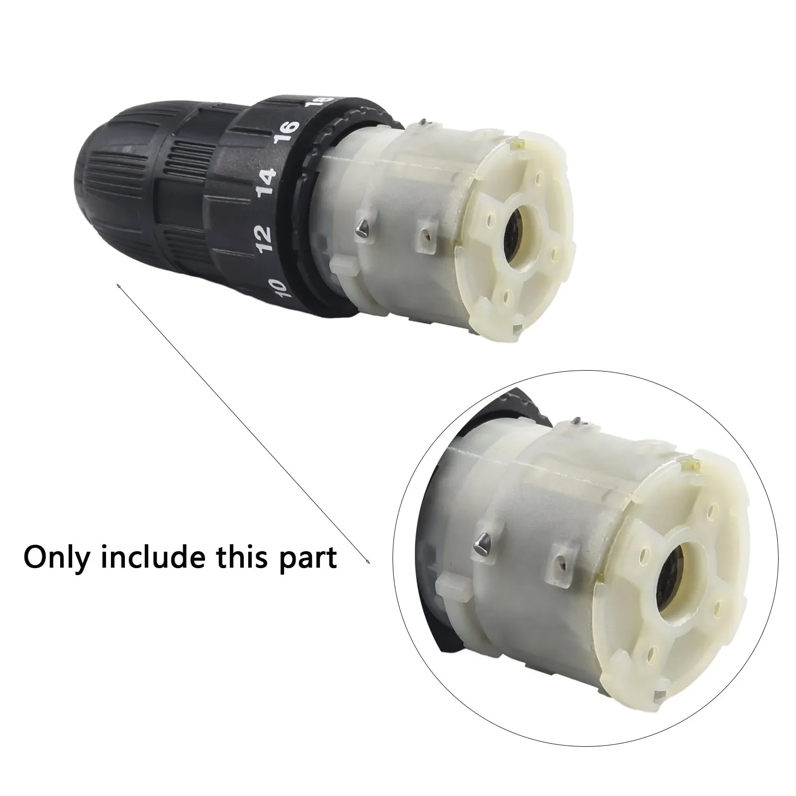 Replace Old Accessories with this Sturdy Gear Box Replacement for Impact Drills  Compatible with 12V16 8V21V Models