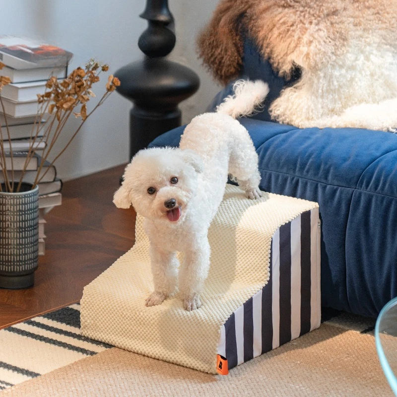 Imagem -04 - Destacável Memória Espuma Cama Escadas para Cão e Gato Rampa do Sofá Anti-derrapante Escada Pet Fornecimentos ou Passos