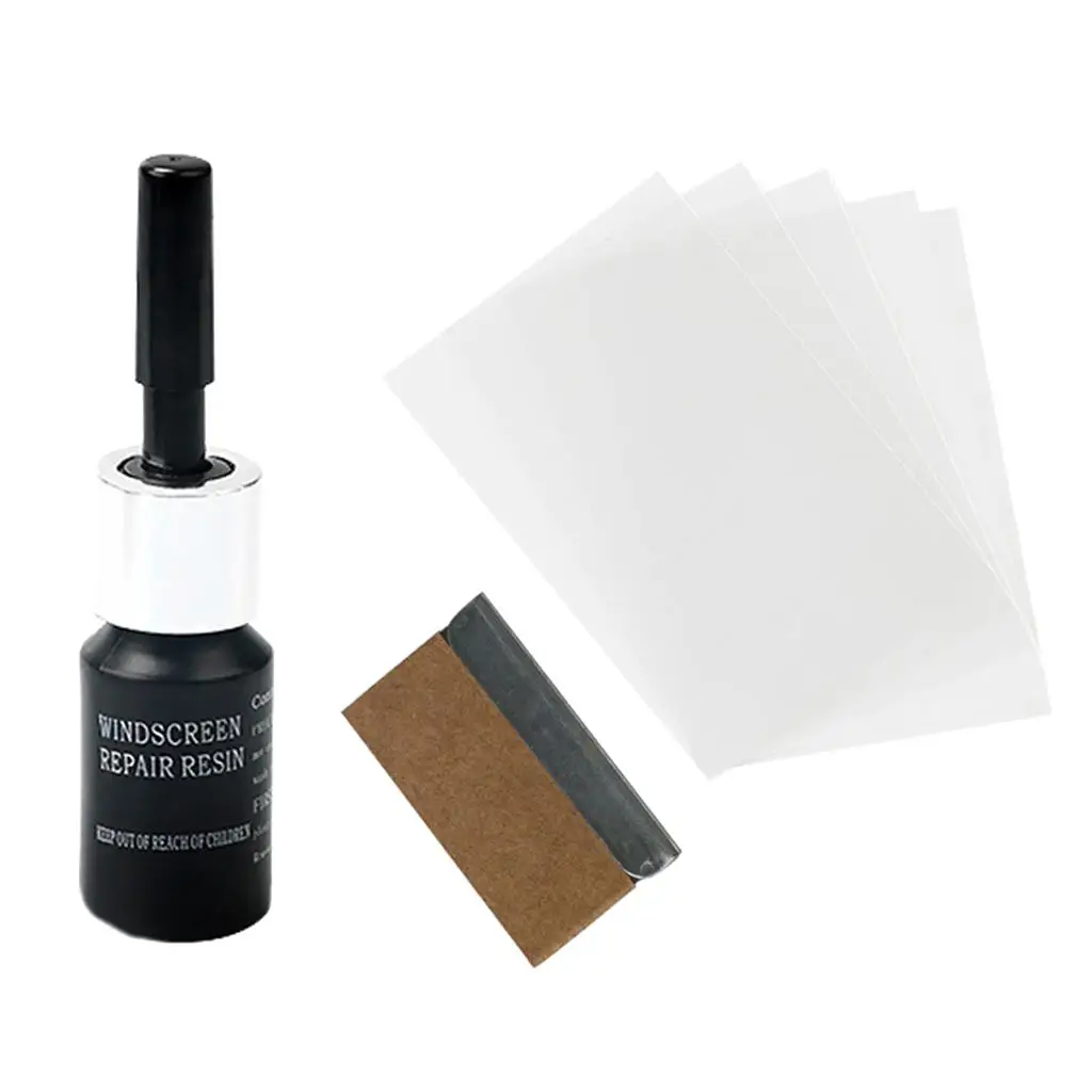 

Набор для ремонта ветрового стекла автомобиля от сколов, трещин и царапин
