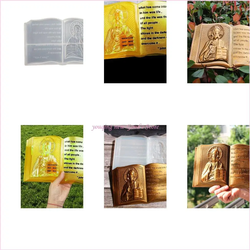 

57QA кристаллическая эпоксидная форма, библейская книга, буддийская сутра, сутра сердца, принадлежности для самостоятельного