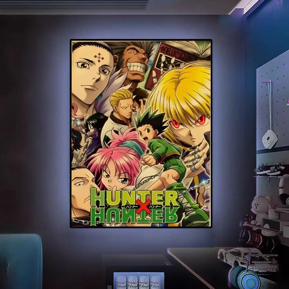 Anime H-Hunter X Hunter Poster Versatile HD Waterproof Wall Art