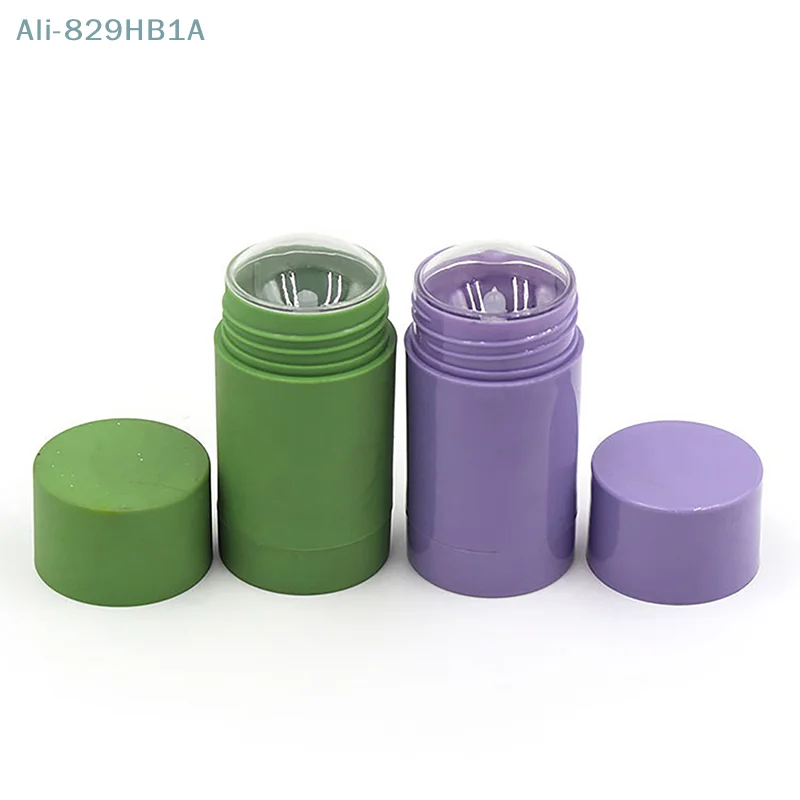 40g Empty Deodorant Containers Refillable Plastic Twist-Up Bottle For DIY Natural Crystal Deodorant Stick Cosmetics Tube