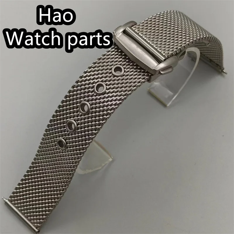 Металлический браслет BLIGER 20 мм Mmesh из нержавеющей стали Wwatch Sstrap оригинальная Складная пряжка