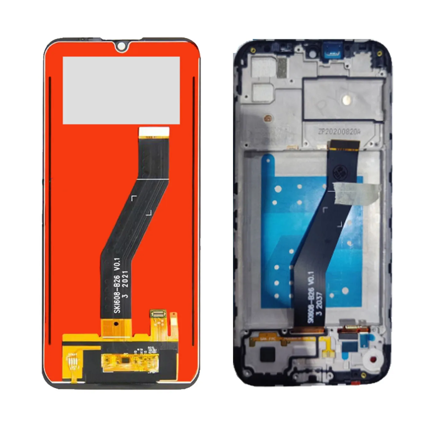 5Pcs/Lot LCD For Motorola E6s 2020 LCD Display Touch Screen Display Digitizer Assembly LCD For Moto E6s xt2053 xt2053-2