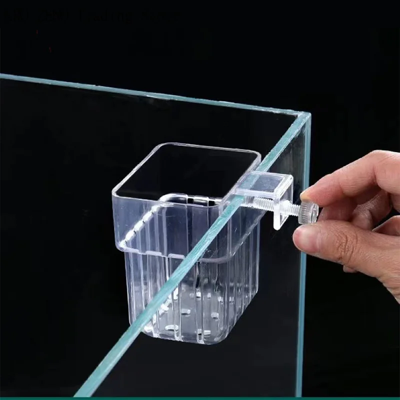 1/5CS Hydroponic Planting Cup Household Water Grass Planting Cup Wall Mounted High Transparent Fish Tank Landscape Decoration