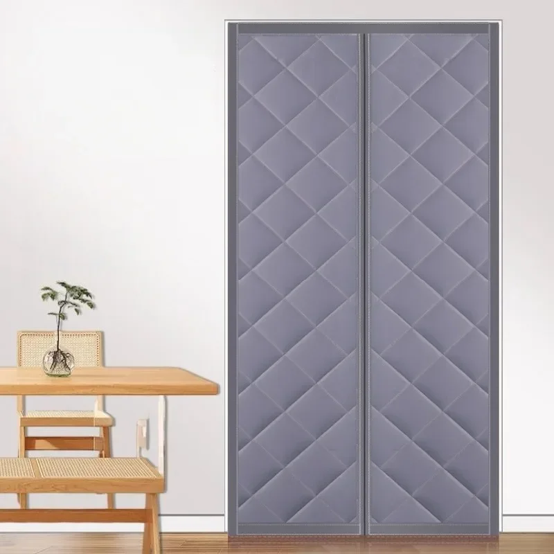 Winter Windproof and Warm Door Curtains. Easy Installation Without Drilling,thick and Durable Fabric Acts As A Partition Curtain