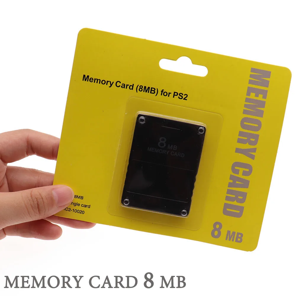 1pcs For PS2 Expansion Cards 8MB/16MB/32MB/64MB/128MB/256MB Megabyte Memory Card For PS2 Slim Game Data Console