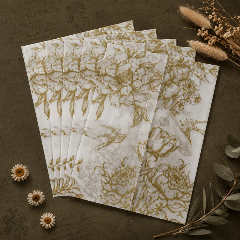 20/50pcs Vellum Wrap with Mono - огляд і ціна Wedding Envelopes