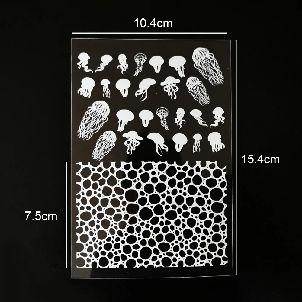 Silikonowy świat żywicy epoksydowej materiał do wypełniania Ocean White Water Ripple DIY naklejka z żywicy akcesoria do wyrobu biżuterii — zdjęcie 7