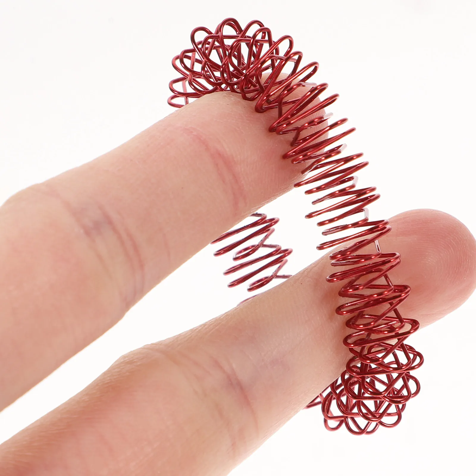 Acupressure Finger Massagers 5pcs Steel Ring Set for Finger Hand Therapy Blood Circulation Health Care Natural Pain Relief Tool