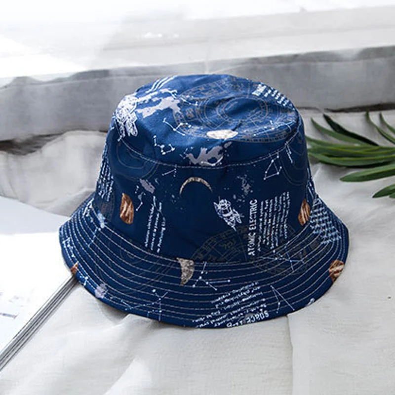 Panama Bucket Hat Men Women Summer Bucket Cap Banana Print Yellow Bob Hat Hip Hop Gorros Fishing Fisherman Hat