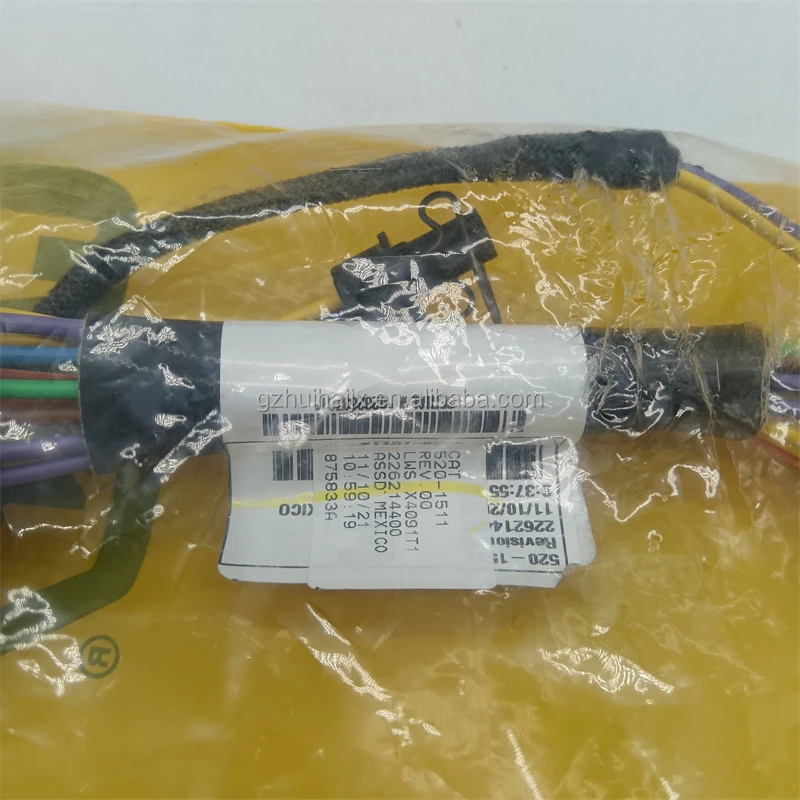 

222-5917 2225917 520-1511 Fuel Injector Wiring Harness C7 Excavator Harness For KCAT 325D 329D Excavator Parts