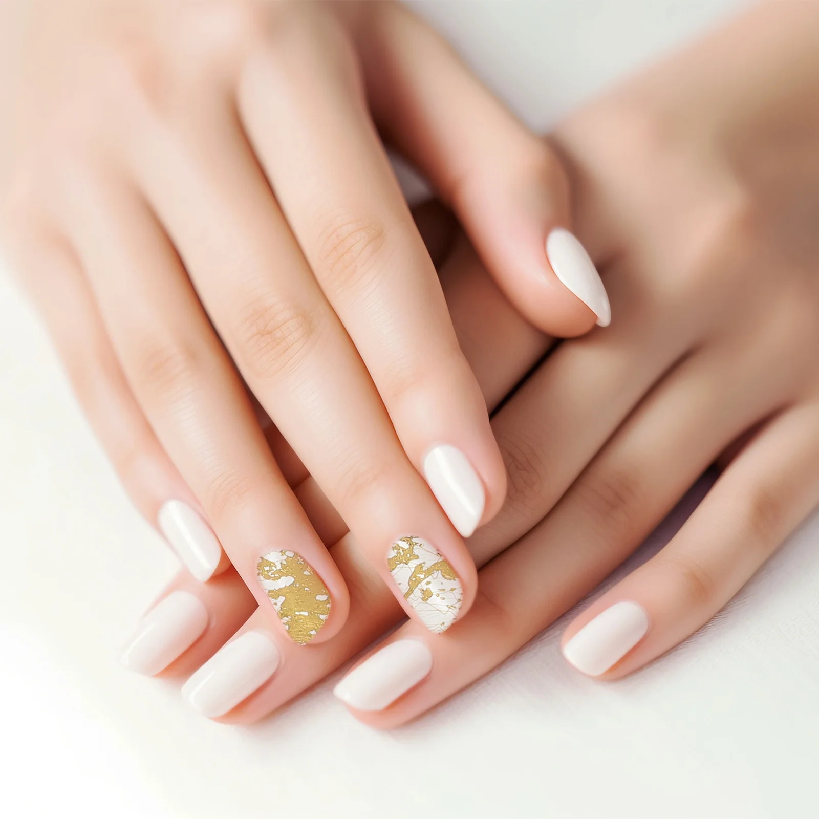 

1 Box Gold and Silver Foil Mesh Gauze DIY Nail Art Decoration for Women Nail Art Supplies Manicures Accessories