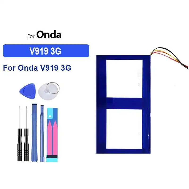 

High Capacity Battery 10000mAh for Onda V919 3G air OI10 2 OI102 Portable batteries