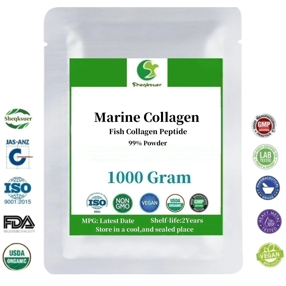 99% Marine Collagen Powder,Fish Collagen Peptide,Free Shipping