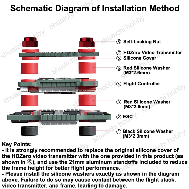 1Set FPV Racing Drone 3-8S FC&ESC Stack 60A 4-in-1 Geschwindigkeit Regler Unterstützung BetaFlight Flight Controller Firmware Dual BEC Modul